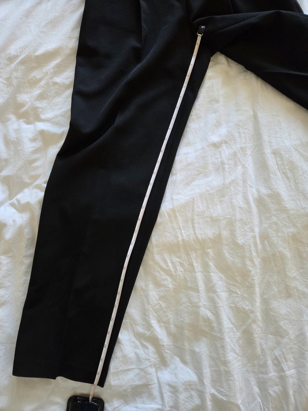 Women's Black Relaxed Fit Pants - Office And Travel Friendly - Picture 5 of 7